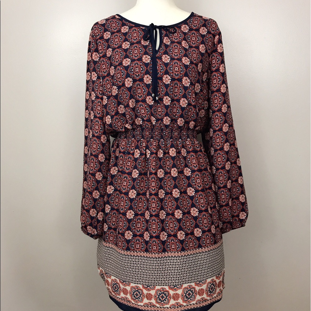 NWT Daniel Rain Boho Dress